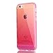 5.5" iPhone 6 Plus Case, 6S Plus Gradient Color Mirror Soft TPU Case with Shockproof PC Bumper for Apple iPhone 6S Plus (Pink)