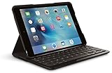 Logitech FOCUS Protective Case with Integrated Keyboard for iPad Mini 4, Black (Renewed)