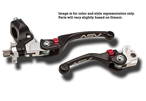 ASV F4 Brake And Clutch Lever Pair Pack Yamaha Banshee (Black, Standard)