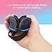 ZIONOR Swim Goggles, G1 Polarized Swimming Goggles UV Protection Leakproof Anti-fog Adjustable Strap for Adult Men Women (Polarized Smoke Lens Black Blue)