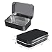 Aybloom Metal Rectangular Empty Hinged Tins - 12 Pack Black Mini Portable Box Containers Small Storage Kit & Home Organizer