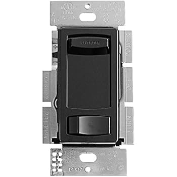 Lutron CTCL-153P-BL Contour CFL/LED, Black - Switch Plates - Amazon.com