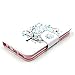 S6 Edge Case, Galaxy S6 Edge Case, AMCHOICE(TM) Tree Pattern PU Leather Flip Wallet Case with Stand Function For Samsung Galaxy S6 Edge [Free Stylus,Screen Protector,Cleaning Cloth]