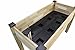 CedarCraft Self-Watering Elevated Cedar Planter (22” x 48” x 30