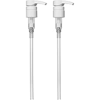 Bar5F Universal Dispensing Pump | Shampoo and Conditioner Bottle Pump Dispenser | Fits 1L Bottles (33.8oz) With 1 Inch…