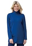 Women's Plus Size Top, Perfect Mock Turtleneck Tunic