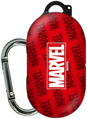 Cartoon Case Cover for Samsung Galaxy Buds Earphone with Avengers Character (Logo)