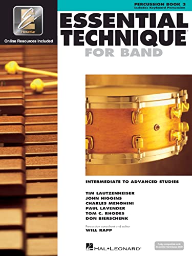 Essential technique for band percussions +enregistrements online