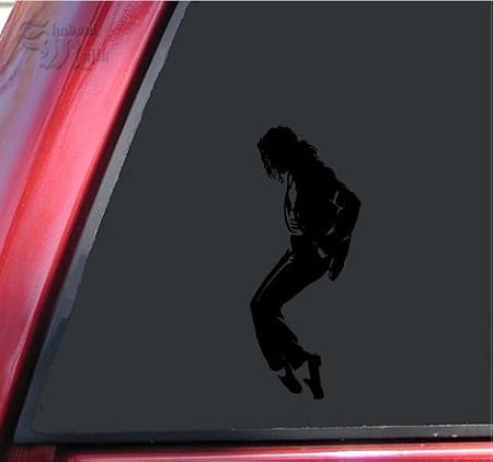 Amazon Co Jp マイケルジャクソン Michael Jackson ダンス ムーンウォーク ビリー ジーン Dance 黒 ブラック 15cm 防水 耐油性 プレミアム アート ステッカー ウォールステッカー 車 カー用品 バイク 壁 Pc インテリア スーツケース ほとんど何にでも貼れる