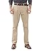ADFOLF Men's Flat Front Slim Fit Chino Pants, Apricot, 34W x 34L