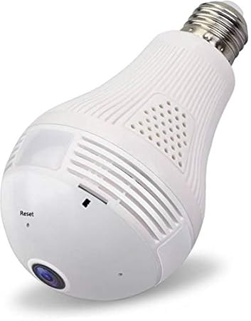 nextthink WiFi Panoramic 360 Degree Camera Wireless Light Bulb Fisheye Camera CCTV Smart Home 3D VR Security Bulb WiFi Camera IP cam