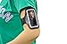 MYMAHDI Adjustable Gym Sport Wrist Strap Armband for MP3 Players,Scratch Resistant Meterial with Sweatproof and Breathable Function,Suitable for Your Workout,Key Pocket and Earphone Hole Provided