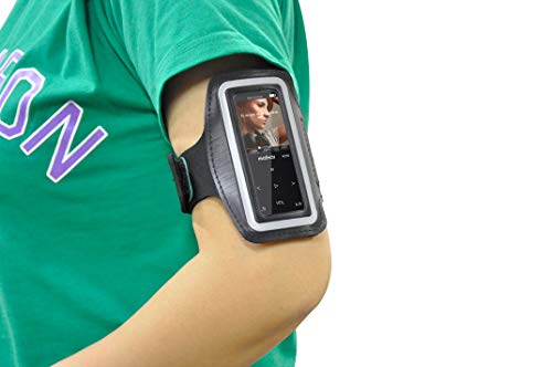 image for MYMAHDI Adjustable Gym Sport Wrist Strap Armband for MP3 Players, Scra