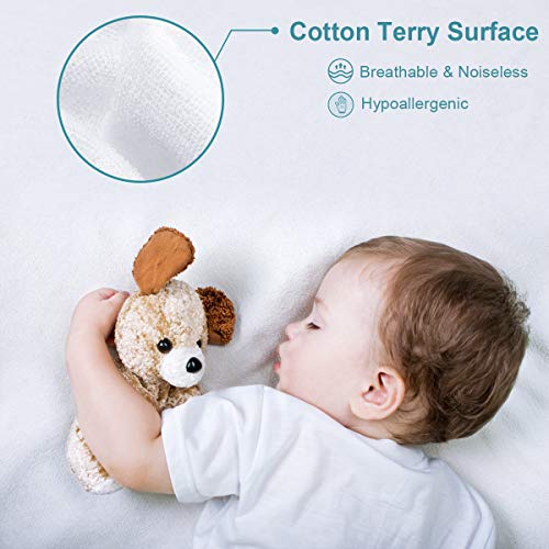 HOMEIDEAS Premium Waterproof Mattress Protector, Breathable & Quiet