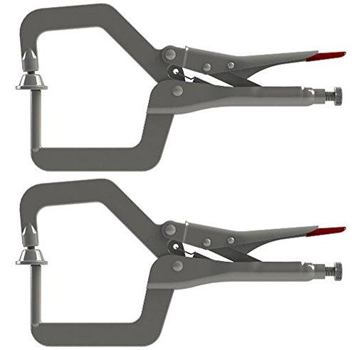 Impakt 9RAC 9" Right Angle Cabinet Assembly Clamp set (2ea) for Pocket Hole Jigs
