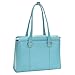 McKleinUSA ALEXIS 96548 Aqua Blue Leather Ladies' Briefcase