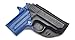Concealment Express IWB KYDEX Holster: fits Sig Sauer P238 - Custom Fit - US Made - Inside Waistband - Adj. Cant/Retention