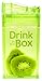 Precidio Design Drink in the Box Eco-Friendly Reusable Drink and Juice Box Container, 8oz (Green)