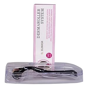 ELMASK Dermaroller 1.0 mm with 540 Titanium Alloy Needles