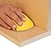 Peachtree Woodworking Supply 6 Inch Sanding Mouse Hook and Loop Sanding Block. Ideal For Woodworking, Furniture Restoration, Home and Automotive Body.