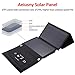 Aeiusny Foldable Solar Charger 40W Portable Solar Panel Charger with DC Output Waterproof for Jackery/Suaoki Portable Generator and USB QC 3.0 Charger for Laptop/iPhone 5-18V Device for Camping