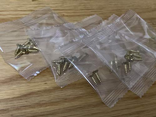 10 Pac Brass Heavy Duty Elbow Latch Window& Cabinet Door Catch with Screw