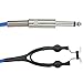 ITATOO 2pcs Tattoo Clip Cords Silicone Soft 5.9 Feet 1.8M Tattoo Clip Cord for Tattoo Machine Tattoo Power Supply Tattoo Wire Blue