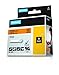 DYMO Industrial Labels for DYMO Industrial Rhino Label Makers, Black on Orange, 1/2
