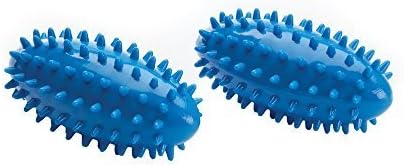 MERRITHEW Weighted Massage Roller 2-pack (Blue), 0.55 lbs / 250 g by Merrithew International Inc.