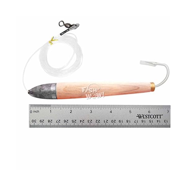 5pcs-Fish-WOW-6-Fishing-Cedar-Plugs-Rigged-Tuna-Mahi-Trolling-Wood-Lure-Natural-Zucchini-Pink-BlueWhite-RedWhite