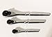 Craftsman 3 piece Solid Handle Quick Release Teardrop Ratchet Set 99962-99964-99967