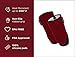 Cuisinart Silicone Oven Mitts, 2pk - Heat Resistant Quilted Oven Gloves to Safely Handle Hot Cookware - Soft Insulated Deep Pockets, Non-Slip Grip and Convenient Hanging Loop - Red Dahlia