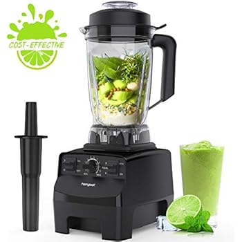 homgeek Blender Smoothie Blender, 1450W High Speed Professional Countertop Blender for Shakes and Smoothies 30000 RPM, Built-in Pulse& 10-speeds Control, 68 Oz Dishwasher Tritan Jar