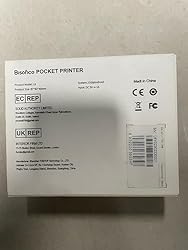Bisofice Pocket Printer Wireless Bluetooth Thermal