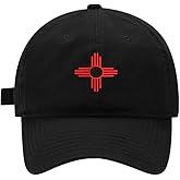 GZNIUL Baseball Cap New Mexico Flag Embroidered for Men Women Cotton Embroidery Baseball Hat Adjustable