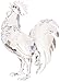 Swarovski Rooster, Clear