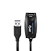 TNP Active USB 3.0 Extension Cable 15 ft VR Cable Extension Male to Female Amplified USB Extension Retimer for VR Headsets, External Hard Drive, DSLR Camera, Printer, Mouse, Keyboard, USB Hub