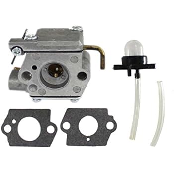 Amazon.com : HURI Carburetor with Primer Bulb Fuel Line for Ryan Ryobi 725R 767R 775R 705R 825R 
