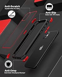 MobNano for iPhone 11 Crystal Clear Case, with