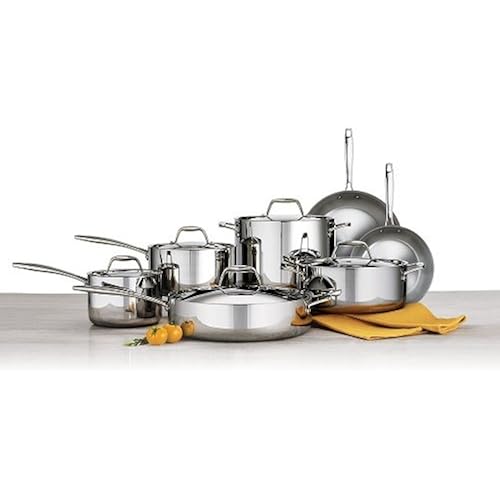 Cheap Tramontina Triply Clad Stainless Steel Cookware Set 12 Pcs. 18