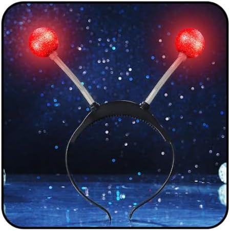 Amazon.com: jiebor 20Pcs Alien Headband Martian Antennas 