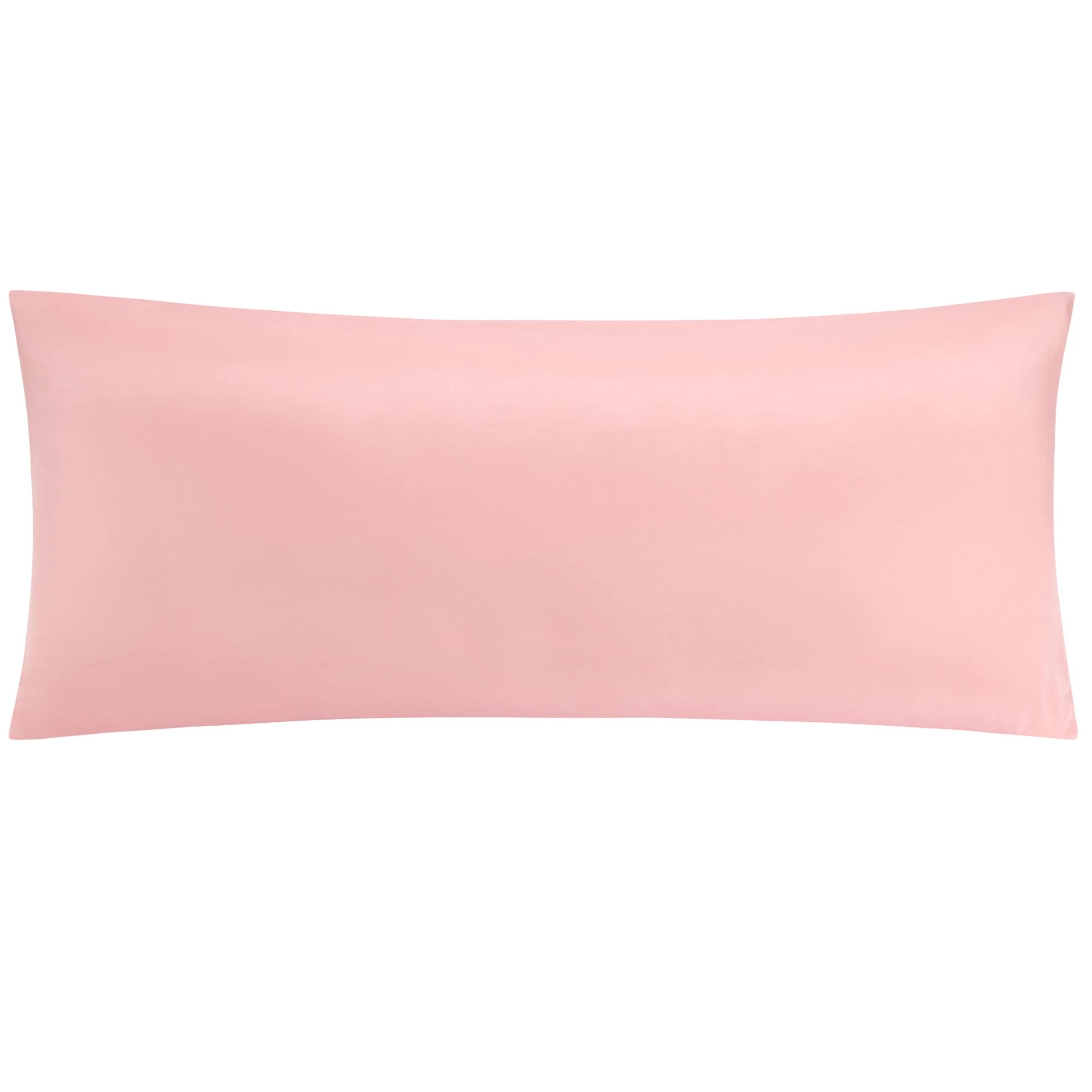 PiccoCasa Body Cooling Pillowcase Viscose from Bamboo Long Pillow Case Breathable Cool and soft Body Pillow Cover with Zipper Closure Pink 20"x48" (4ft)