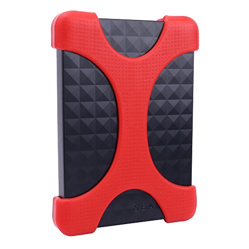 image for Soft Drop Proof Silicone External Hard Drive Case HDD Bumper for Seaga