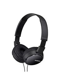 Auriculares estéreo Sony MDRZX110 Sin micrófono Negro