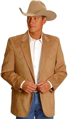 Men's Camel Microsuede Sport Coat Tall
