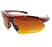 proSPORT Bifocal Sunglasses Tortoise Shell Brown 2.00 Mens Women HD Amber lens Semi Rimless Wraparound