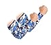 Bucwild Sports Padded Elbow Arm Sleeves for Basketball Football Volleyball Youth & Adult Size Pads (1 Pair)