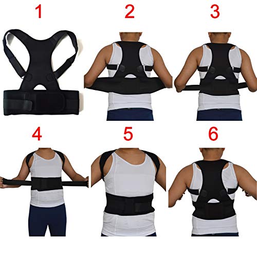 VT BigHome Hot Lumbar Support Belt Back Brace Posture Corrector Shoulder Brace Support Postural Lower Back Corsets Belt