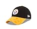 New Era Women's NFL 2016 Side Line LS 9TWENTY Adjustable Cap, Black/Gold, One Size