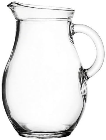 Glass Jug (500ml), Transparent, 15cm Height, 12cm Length, 9cm diameter